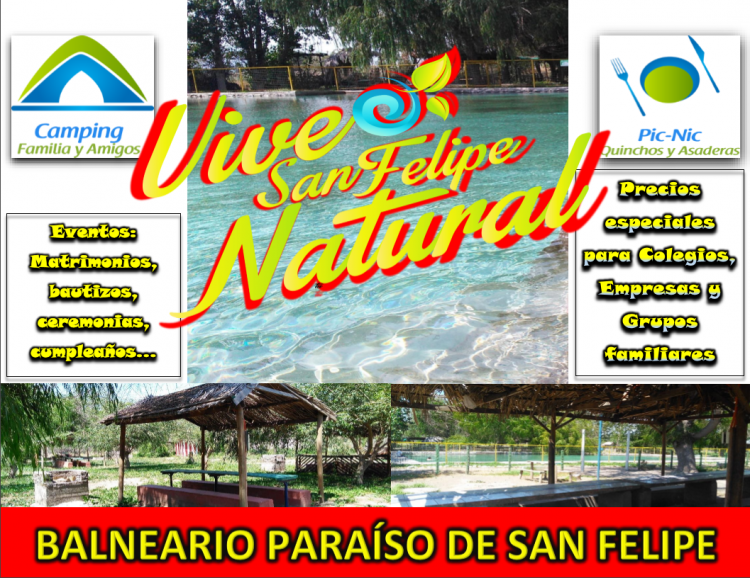 Fotografía 2 de Balneario Y Camping Paraíso De San Felipe en San Felipe, Valparaiso