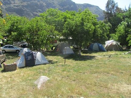 Fotografía 4 de Camping Los Nogales de Roan Jase en Cajon del Maipo, Metropolitana