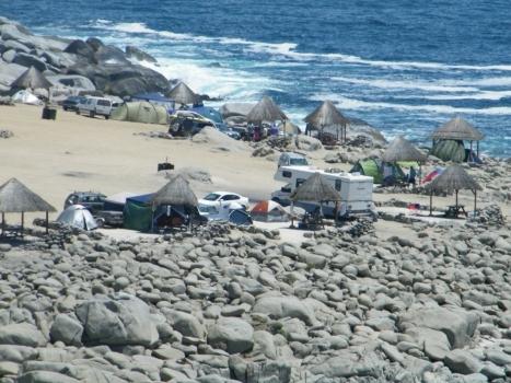 Camping Playa La Virgen en Caldera, Atacama