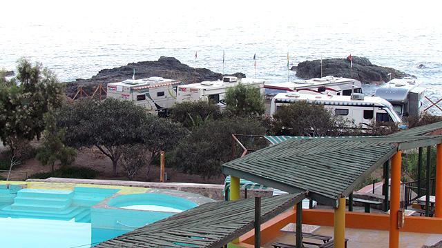 Camping Las Lomas de Tres Islas en Iquique, Tarapaca