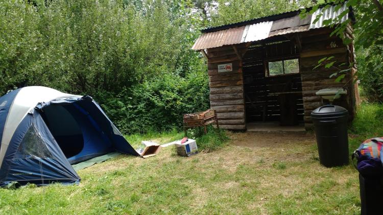 Camping Alborada en Coyhaique, Aysen
