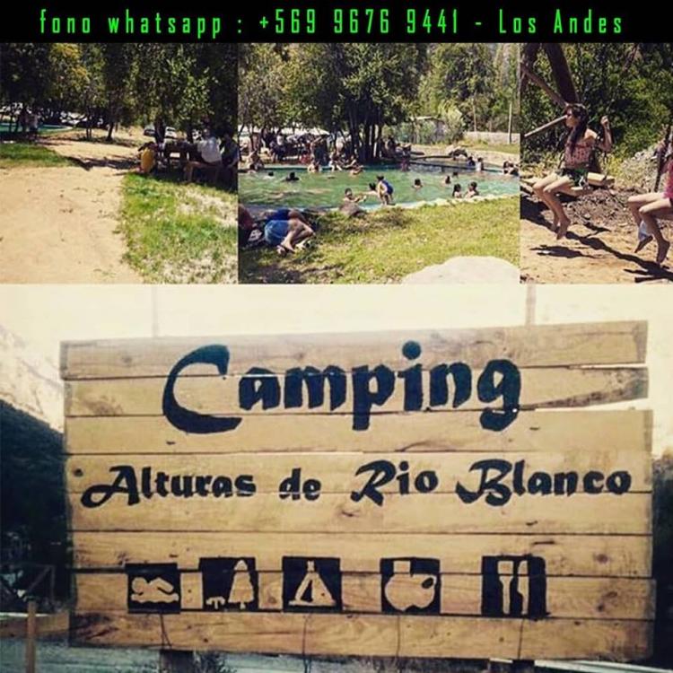 Fotografía 12 de Camping Alturas de Rio Blanco Los Andes en Los Andes, Valparaiso