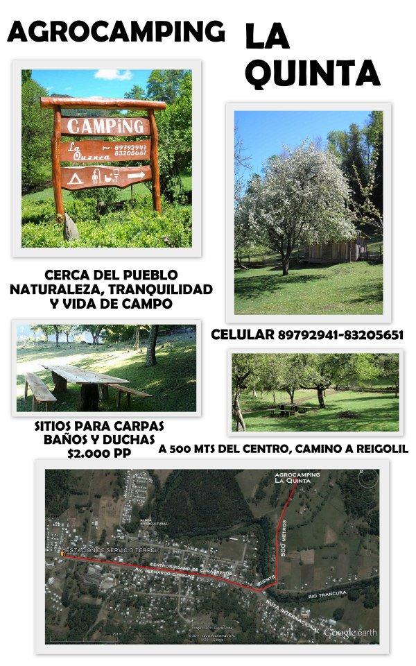 Fotografía 2 de Agro Camping La Quinta (Turismo Kurralo) en Curarrehue, Araucania