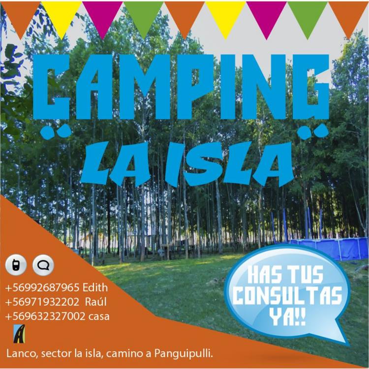 Fotografía 3 de Camping La Isla en Lanco, Los Rios