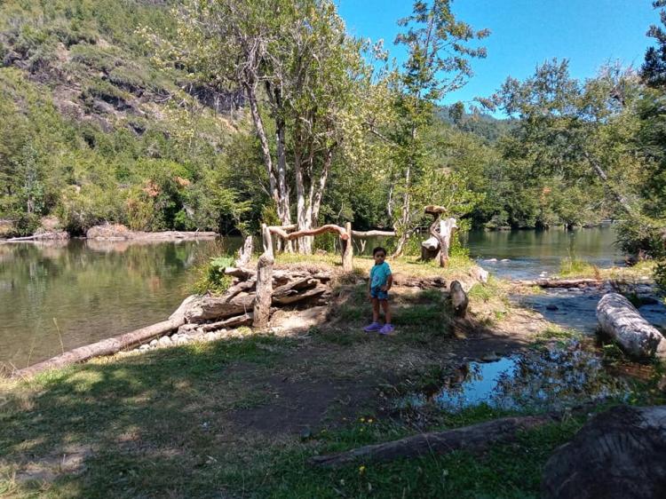 Fotografía 2 de Camping El Oasis de Rio Hueico en Panguipulli, Los Rios
