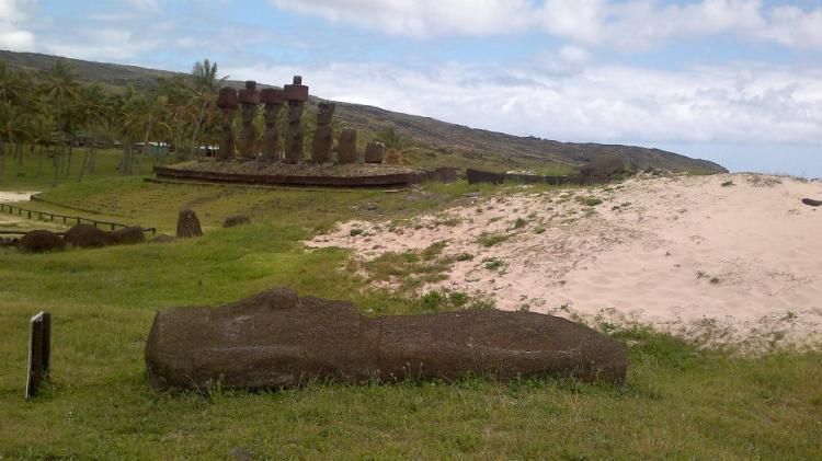 Fotografía 7 de Camping Anakena en Isla De Pascua, Valparaiso