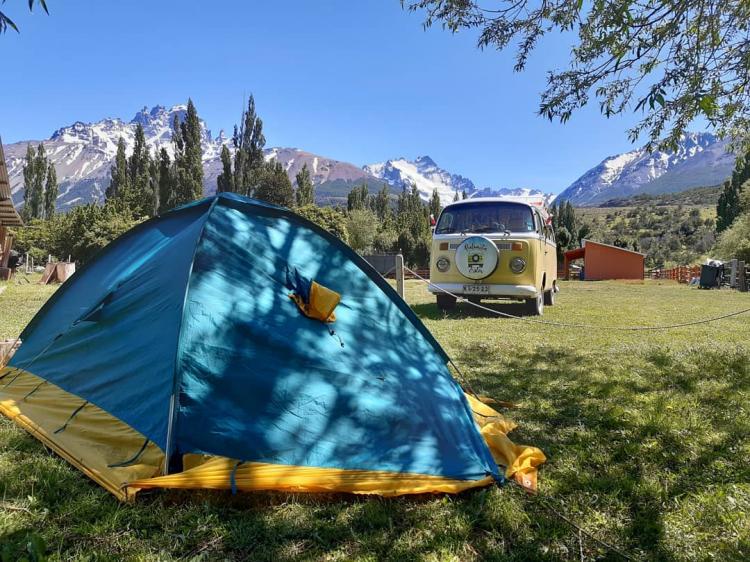 Camping La Araucaria en Coyhaique, Aysen
