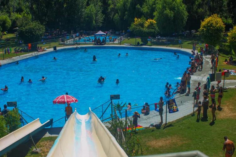 Camping la Granja Educativa de Lonquen en Isla De Maipo, Metropolitana