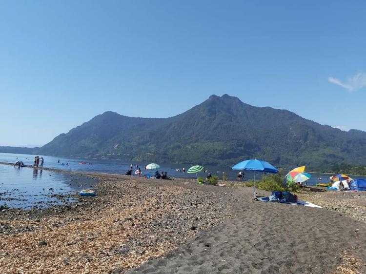 Camping Quichel Riñinahue en Lago Ranco, Los Rios
