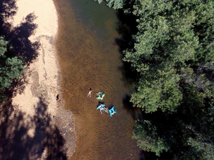 Camping playa Los Queules en Concepcion, Bio Bio