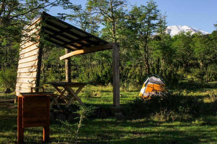 Fotografía 2 de Hostal y Camping Dos Volcanes en Curacautin, Araucania