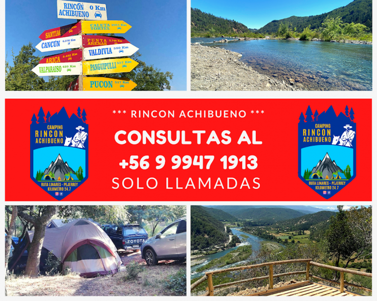 Camping Rincon Achibueno en Linares, Maule