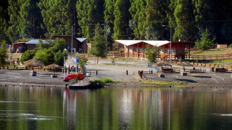 Camping Don Miguel Muñoz en San Fabian, Bio Bio