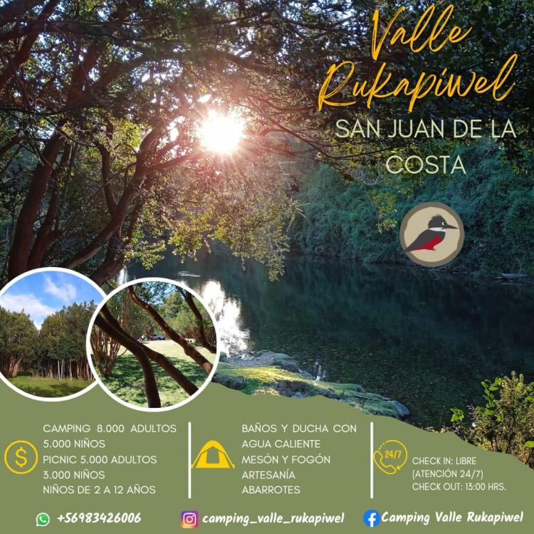 Fotografía 16 de Camping Valle Rukapiwel en San Juan De La Costa, Los Lagos