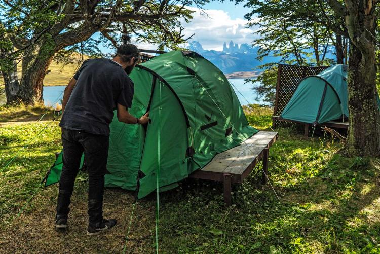 Fotografía 4 de Camping Laguna Azul en Punta Arenas, Magallanes