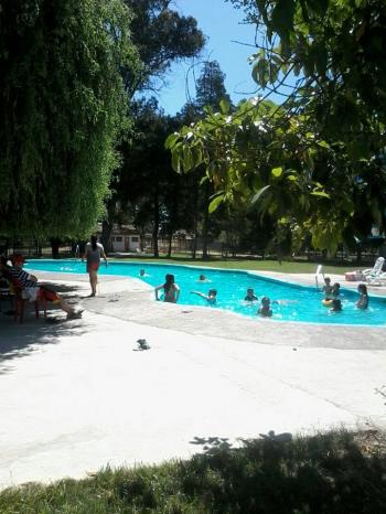 Camping Termal La Poza Panimávida. en Colbun, Maule
