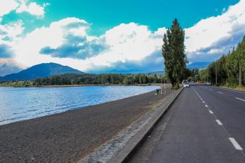 Camping Playa Pucura en Panguipulli, Los Rios