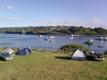 Camping Bordemar en Dalcahue, Los Lagos
