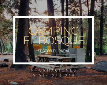 Camping El Bosque - Sector El Radal en Maule, Maule