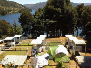Camping Las Terrazas Lago Lleu Lleu en Contulmo, Bio Bio