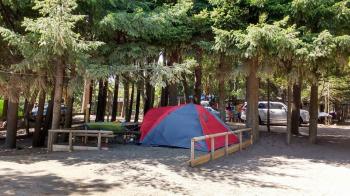 Camping El Trauco en Puerto Varas, Los Lagos
