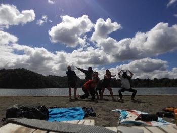 Hostal y Camping Bombo Chilote Libre en Castro, Los Lagos