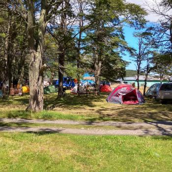 Camping Los Ñires en Rio Ibañez, Aysen
