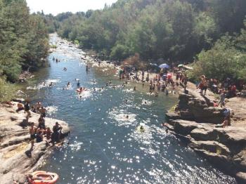 Puente Las Tortillas en San Clemente, Maule
