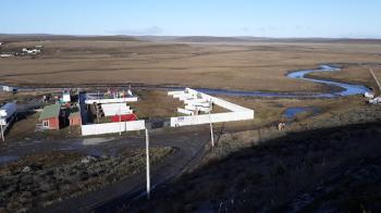 Camping Municipal Cerro Sombrero en Primavera, Magallanes