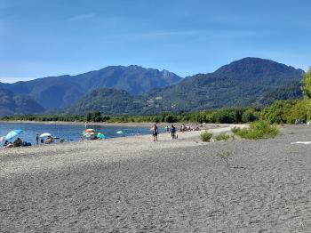 Camping Arenas del Nilahue en Futrono, Los Rios